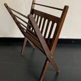 Vintage magazine rack 1960 Cees Braakman vinyl magazines - 56 x 45 cm