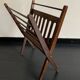 Vintage magazine rack 1960 Cees Braakman vinyl magazines - 56 x 45 cm