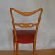 Series of six vintage chairs