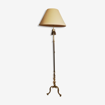 Tripod lamp bronze 1930/1950 style Louis XV