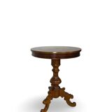 an antique Italian Sorrento occasional table top, from the 19th