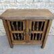 Small brutalist buffet in elm.