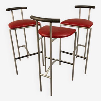 3 high chairs Rodnay Kinsmann model Tokyo, Bieffepalst edition