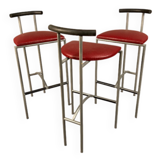 3 high chairs Rodnay Kinsmann model Tokyo, Bieffepalst edition