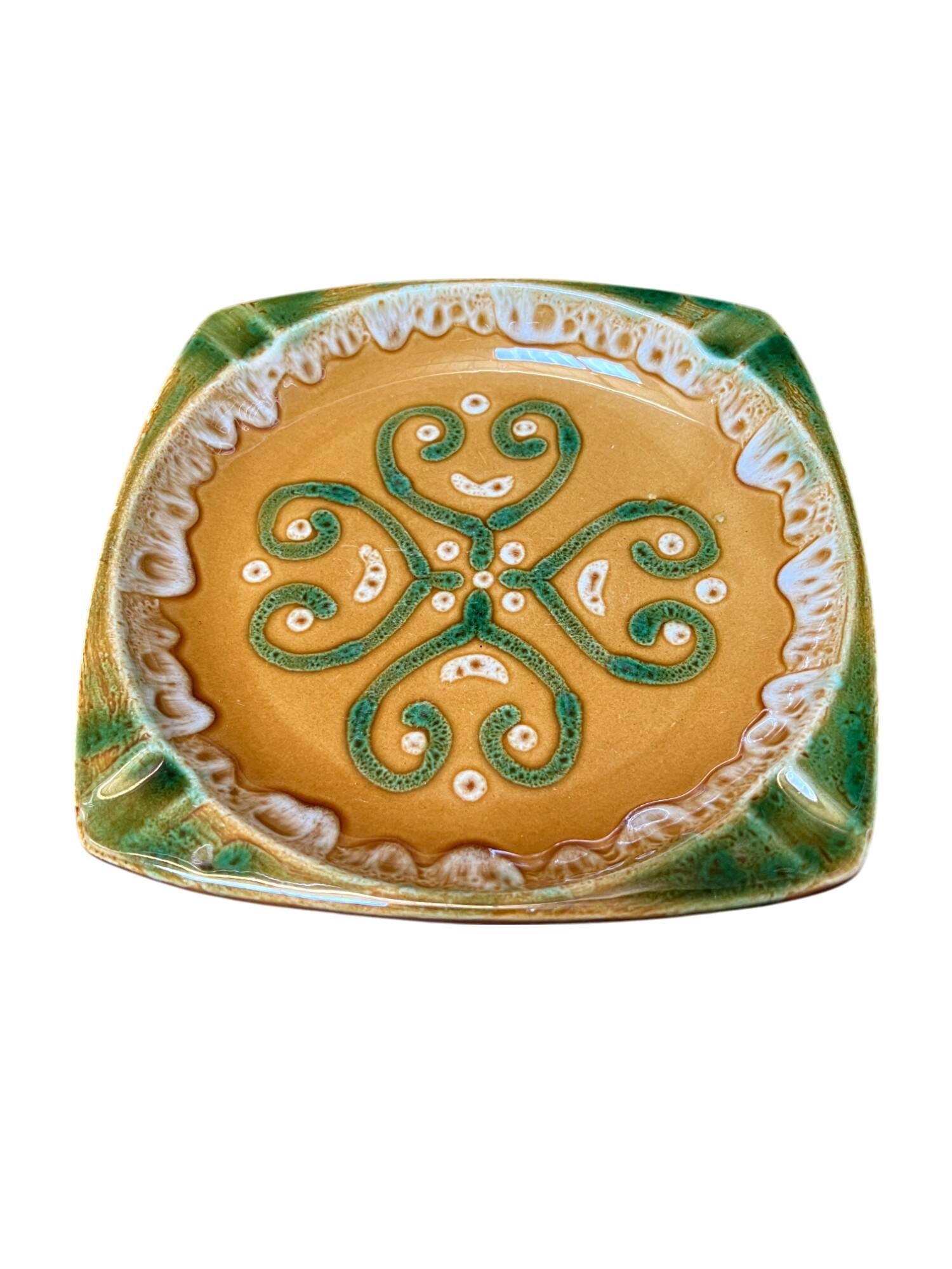 Lot de deux cendriers/vides poche en Gien