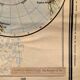 Vintage political wall map, school map 1961 (large format)