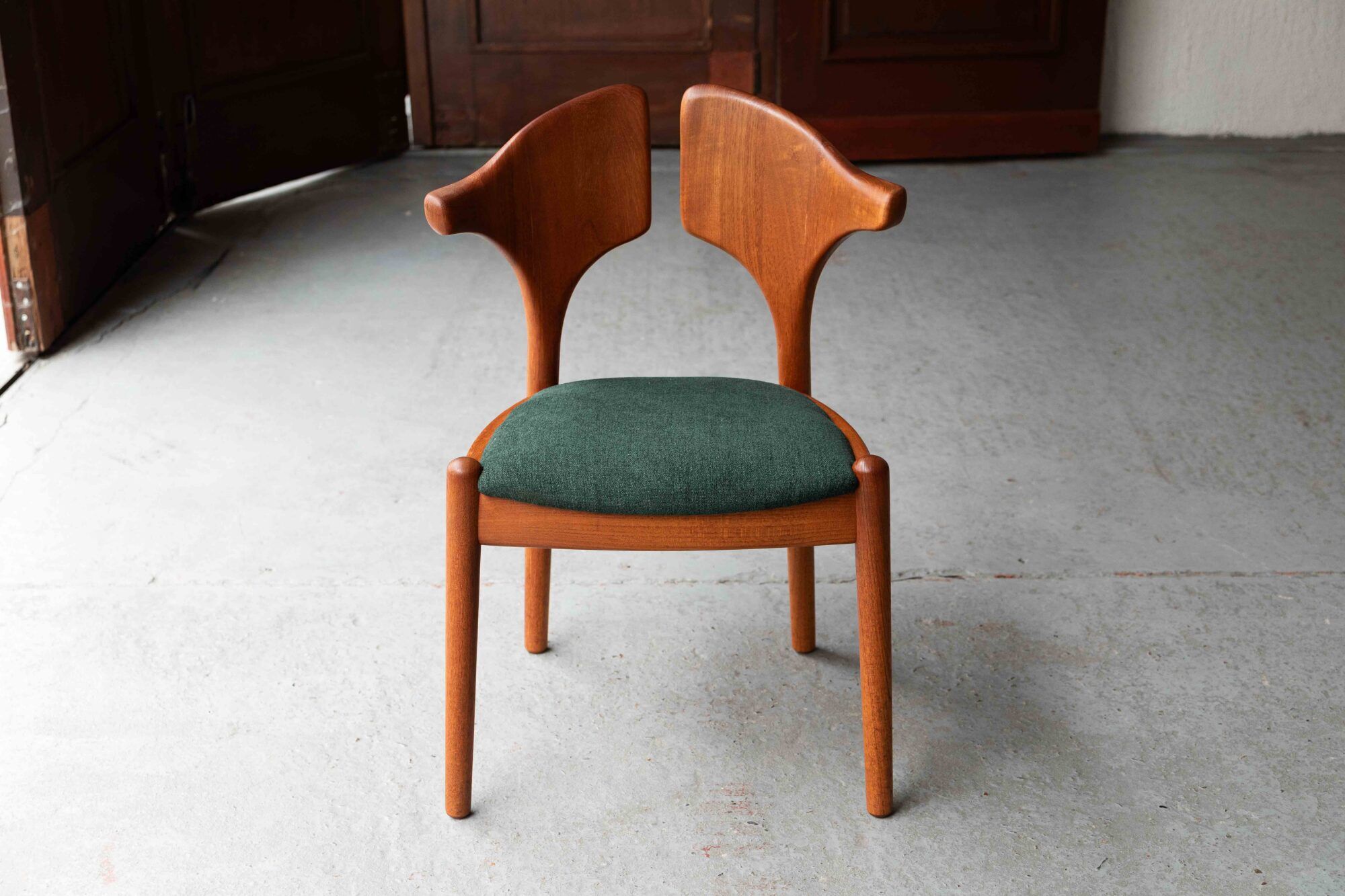 Set of 4 dining chairs by Schou Andersen