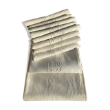New MS rectangle tablecloth and 9 matching towels