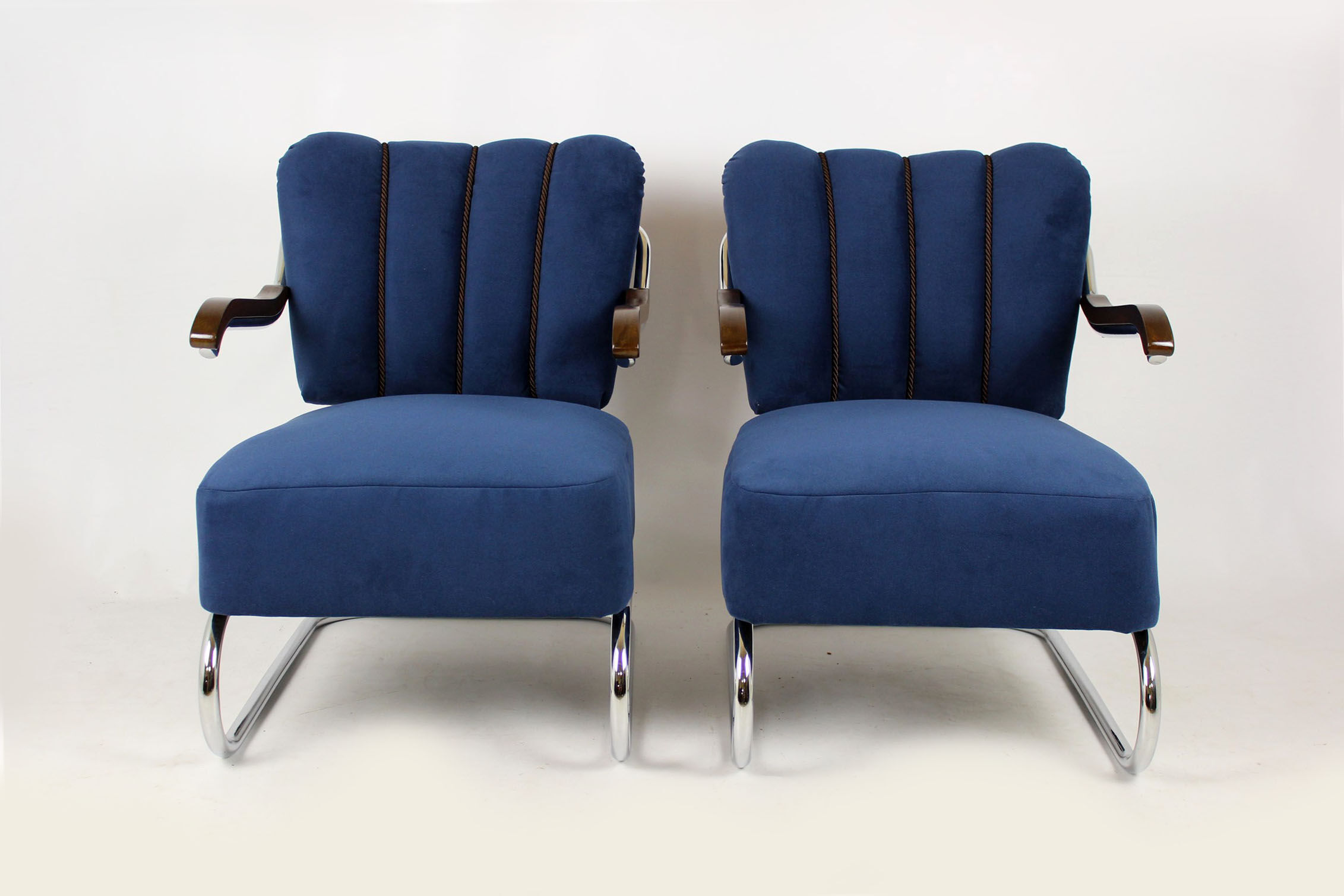Cantilever armchairs from Mücke Melder, 1930