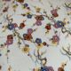 Vintage pie dish in earthenware with handles – Japanese floral pattern