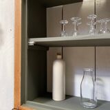 Antique oak wall or installation window