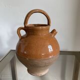 Gargoulette pitcher in stoneware