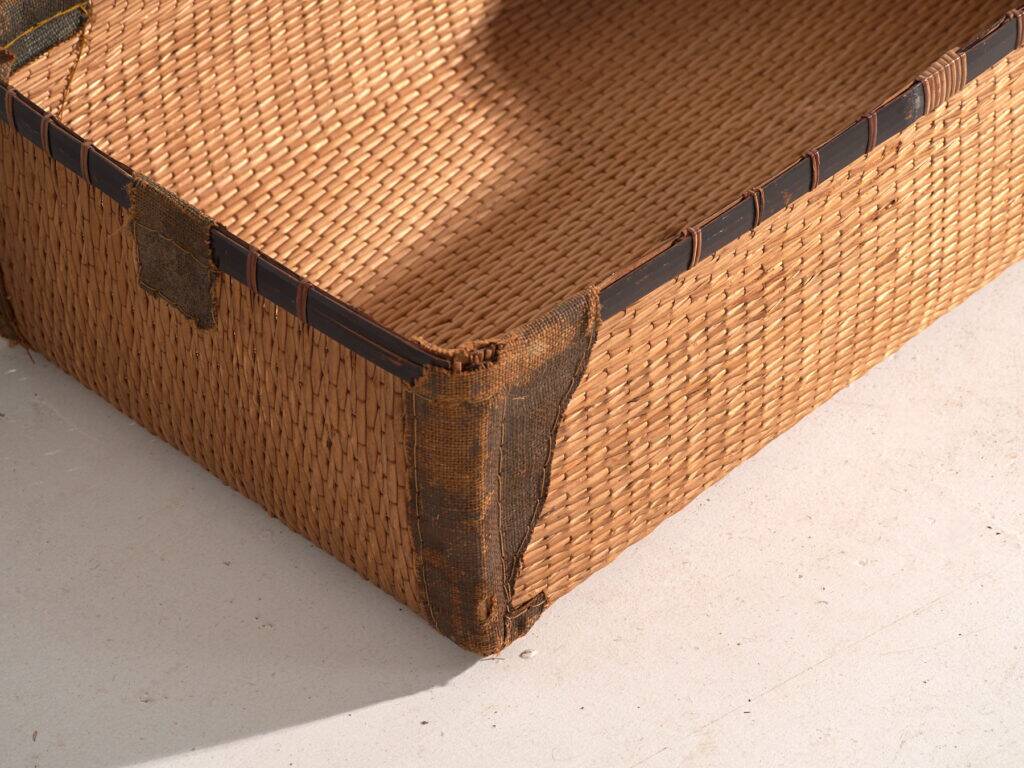 Old willow wicker mallet – Japan, circa 1920. Set of two.