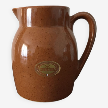 Vintage digoin jug water pitcher