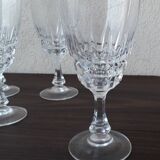 6 stemmed glasses