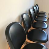 Lot of 6 chairs Baumann model pegasus