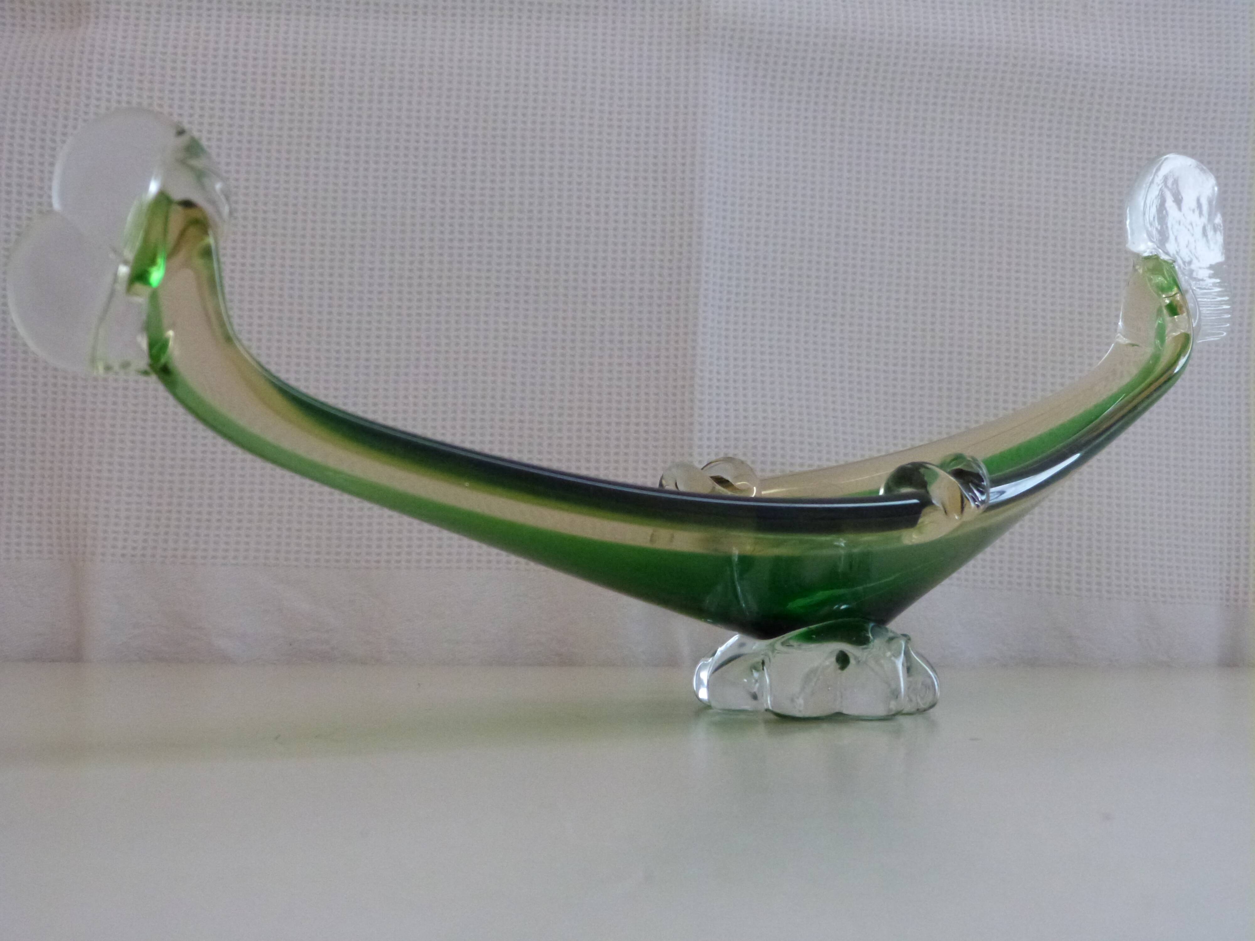 Gondola ashtray - Murano glass - 1980s