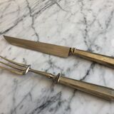 Knife and cutting fork