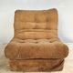 Vintage brown corduroy armchair from the 70s