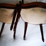 Fauteuils cabriolet de style Louis XVI