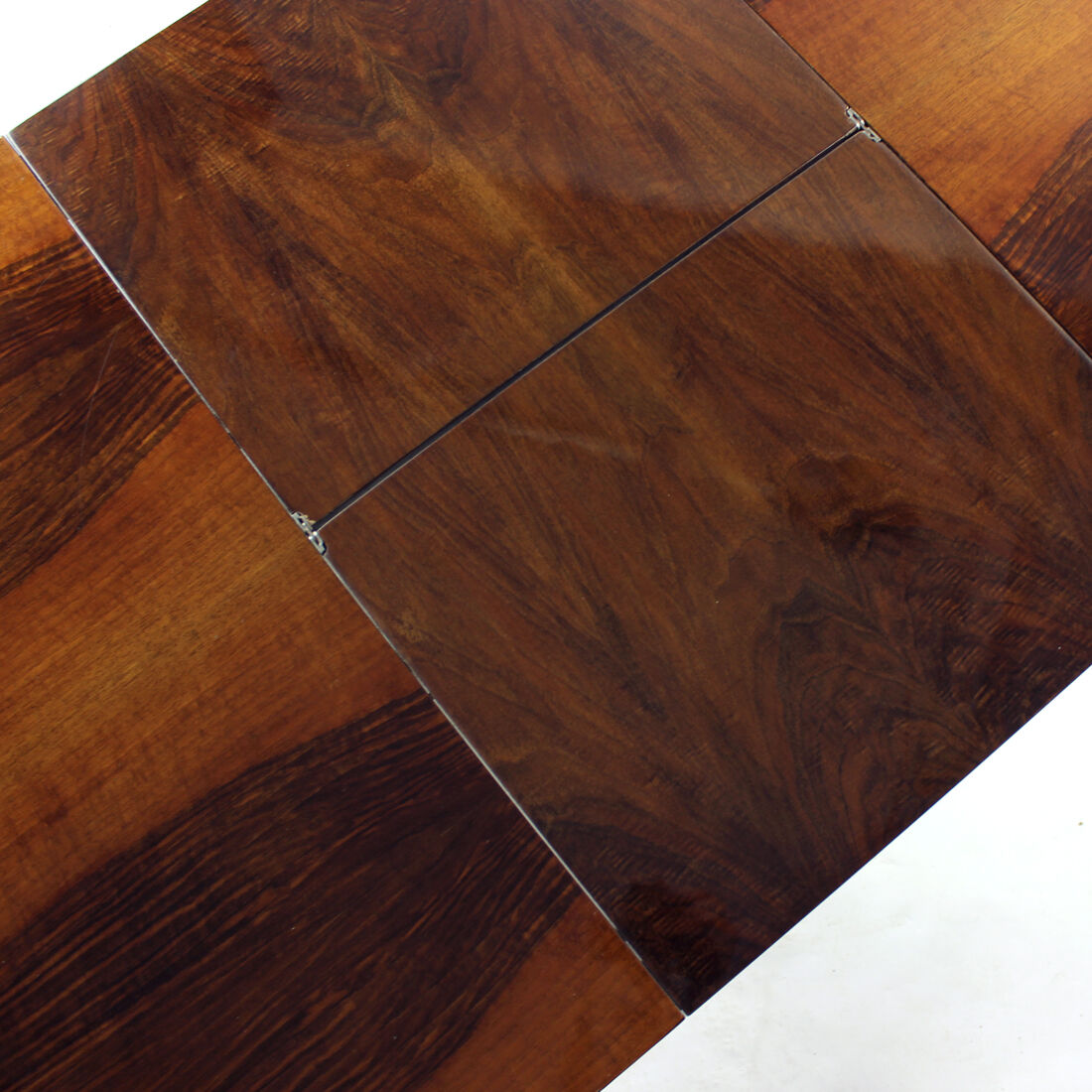 Extendable Dining Table In Mahogany By Mier, Czechoslovakia 1960s