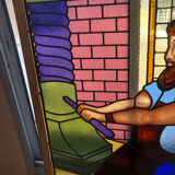 Stained glass window