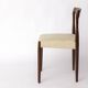 Chaise de salle à manger vintage en teck par Rolf Rastad et Adolf Relling pour Gustav Bahus,