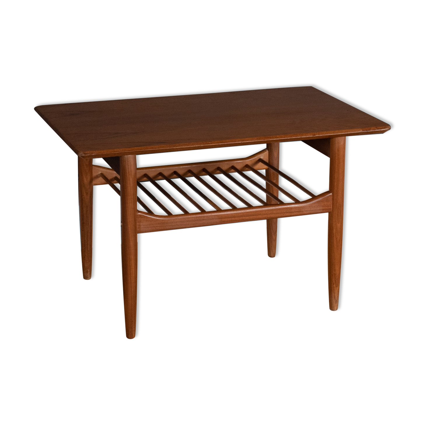Restored Teak Retro 1960s Lamp Table G Plan By LB Kofod Larsen