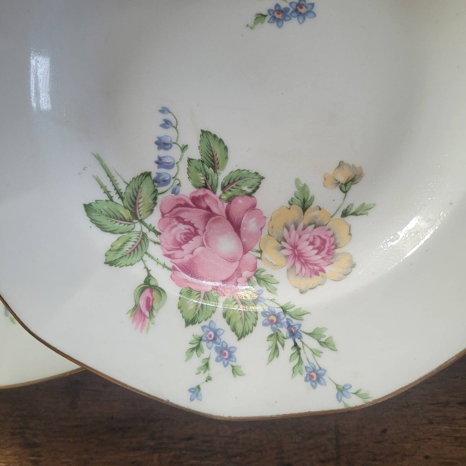 10 Limoges Porcelain Pans Plates – Circa 1915