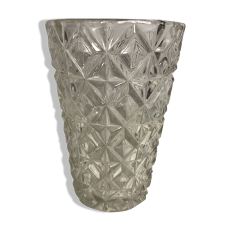 Ancien vase en cristal