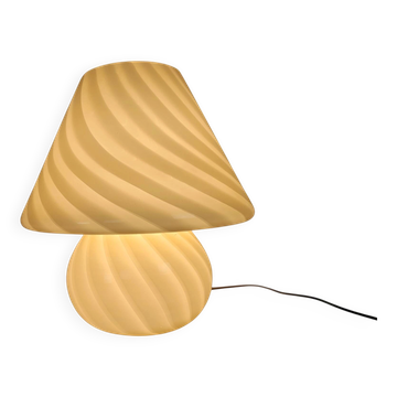 XL - Murano - Vetri - Venini - lampe champignon - lampe spirale - verre tourbillonné l