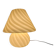 XL - Murano - Vetri- Venini - mushroom lamp - spiral lamp - Swirled Glass l