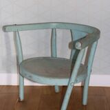 Fauteuil enfant Baumann bleu, 1940