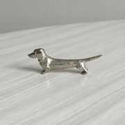 Lot de 6 porte-couteaux en forme de chien teckel