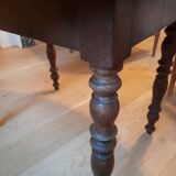 Table ronde à volets