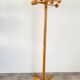 Pine coat rack attributed to Reiner Daumiller, 1970s/1980s