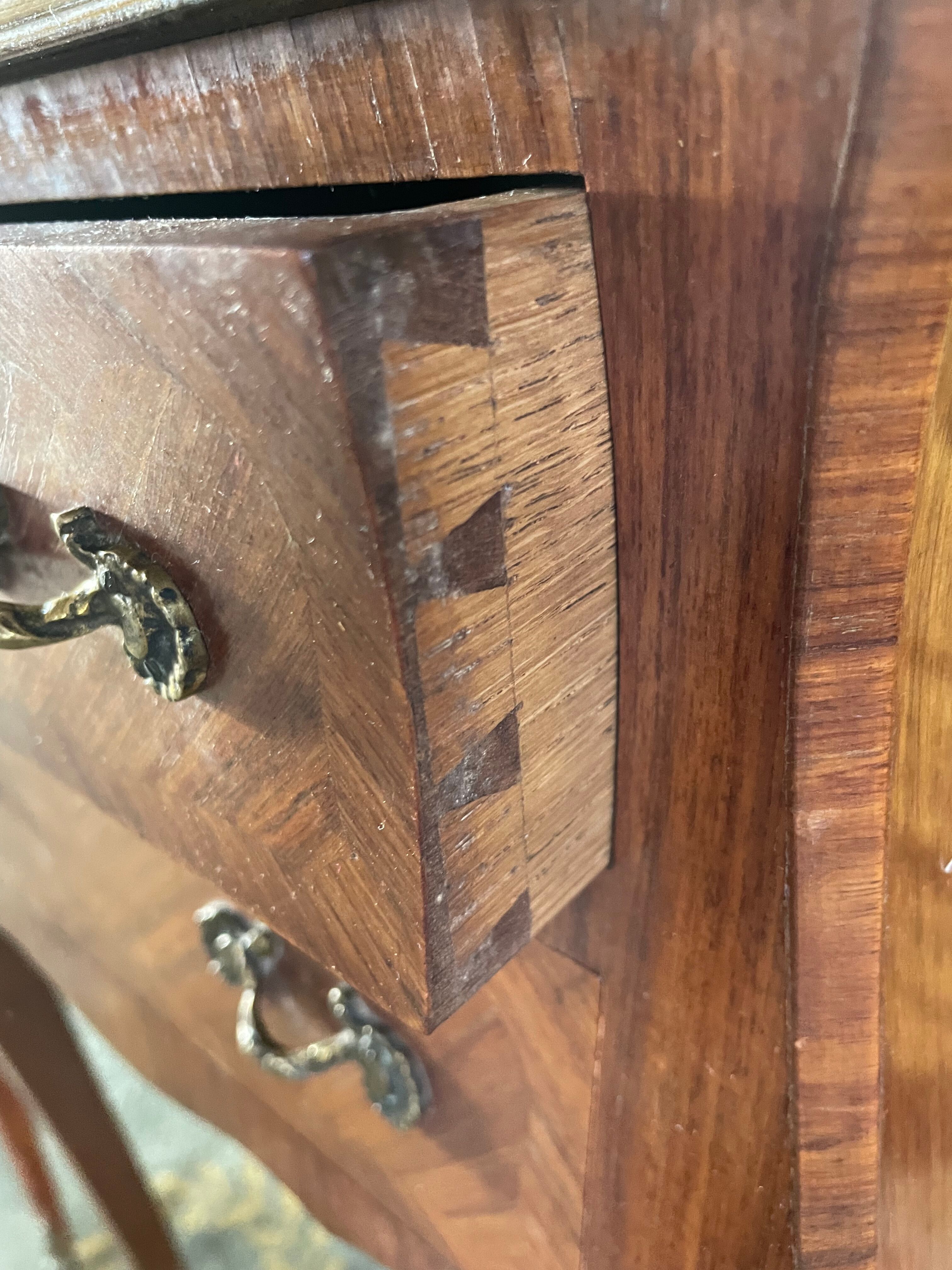 Pair of Louis XV style bedside tables