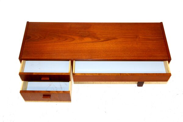 Console en teck, Suède, 1960