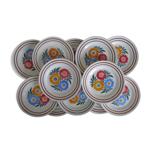 set de 12 assiettes Choisy