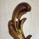 Vintage French Bronze Double Wall Sconces with Acanthus Leaf Detail 5706