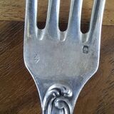 Set of 6 solid silver forks, 1st grade, Master Goldsmith Prudent Quit