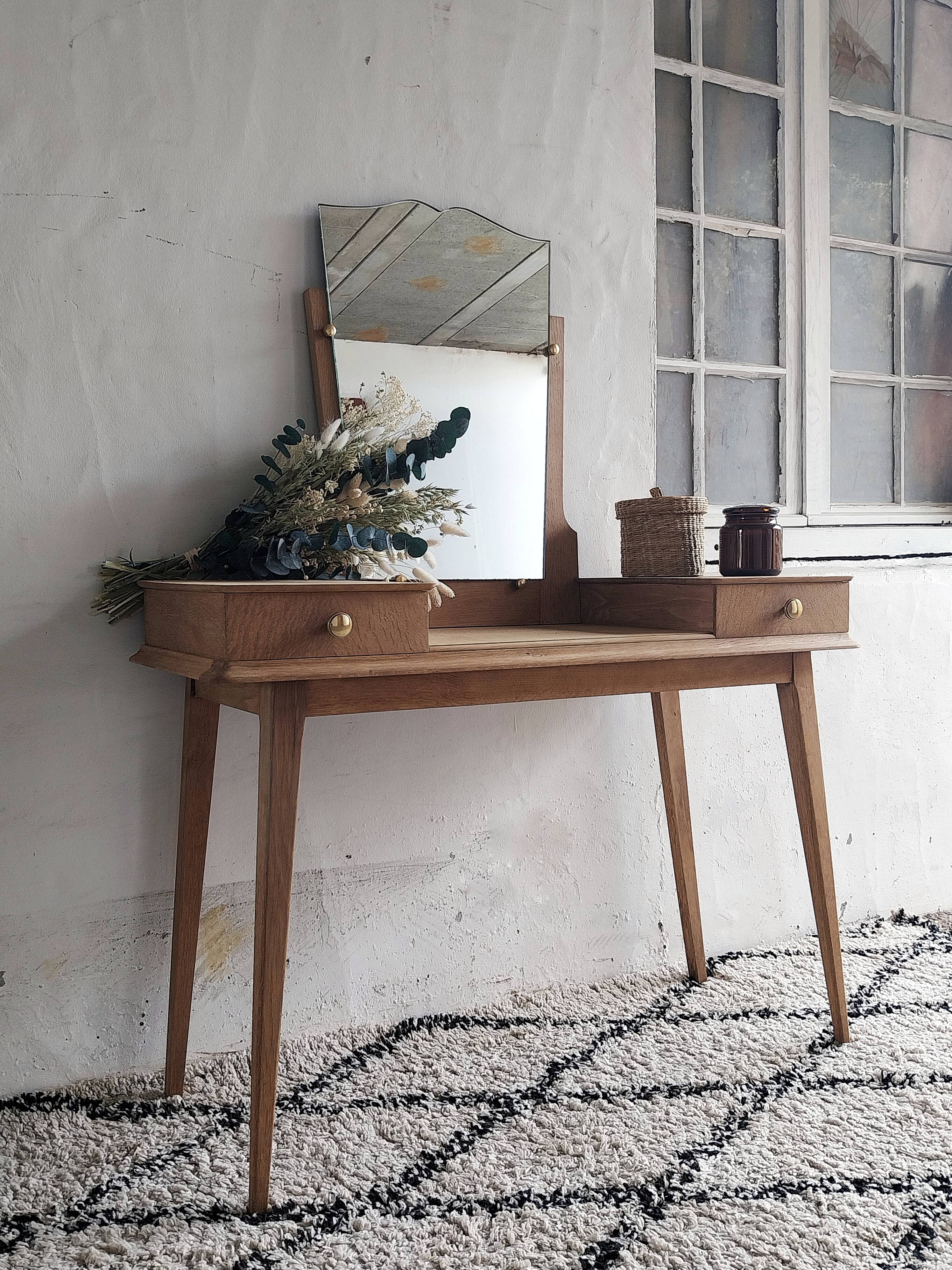 Vintage solid oak furniture