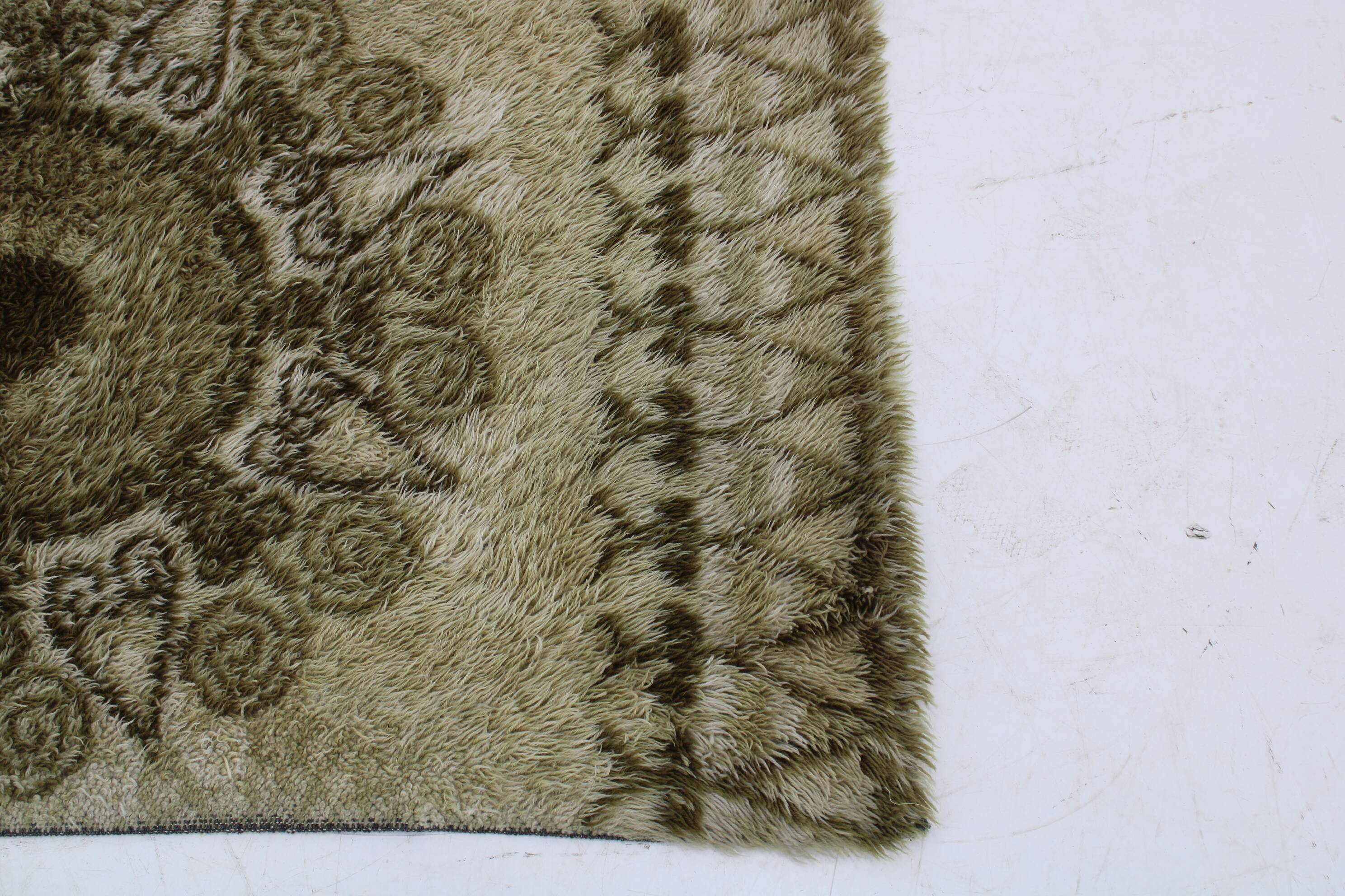 Petit tapis en laine danois des années 1970