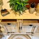 Parisian buffet in raw wood