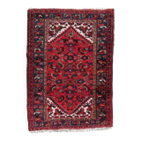 Handmade vintage Persian Hamadan rug 103cm x 142cm 1970s - 1C1170