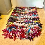 Multi-coloured berbere carpet