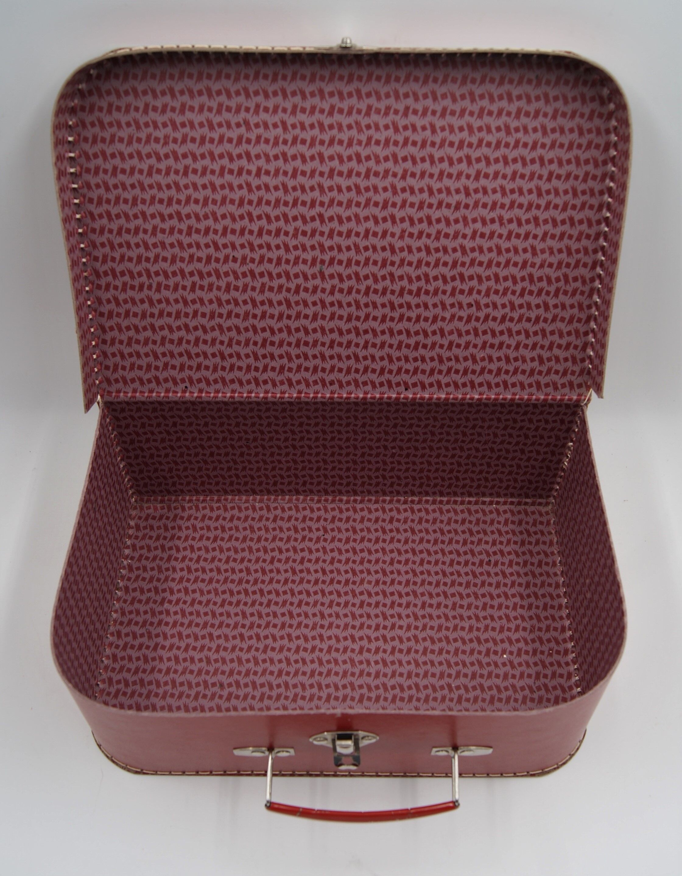 Valisette carton rouge vintage