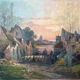 Pendant of HST Paintings "Animated farmyard" Paul DEVILLERS (XIX-XX)