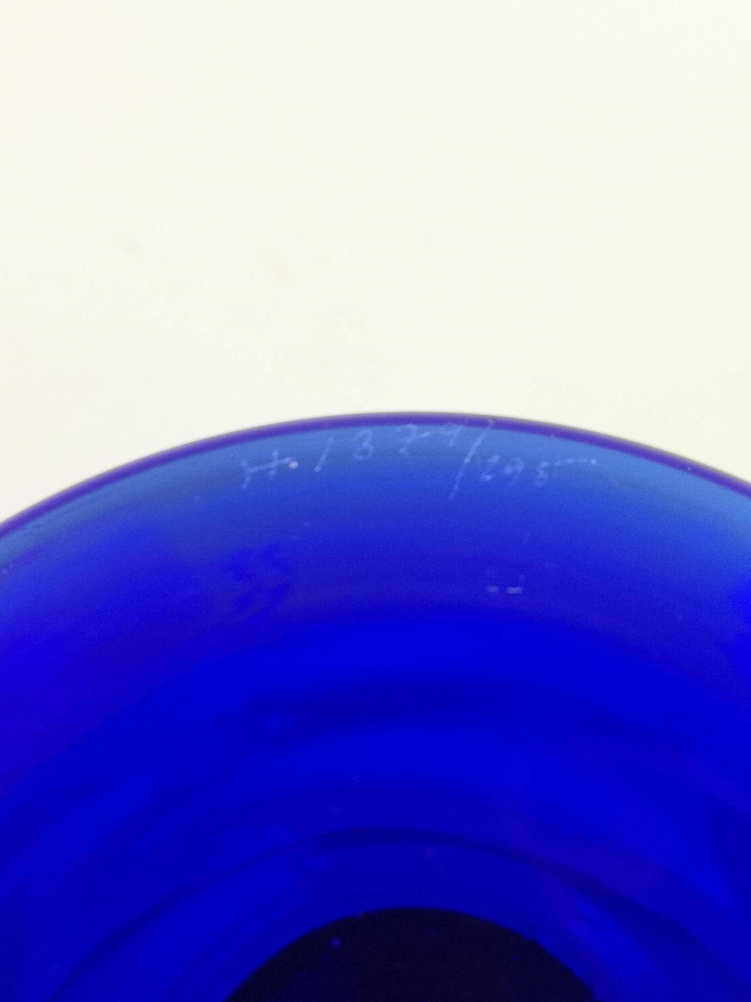 Bol on foot mid-century by Erik Höglund, Boda, Sweden