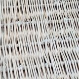 Glass and rattan top from the 70s